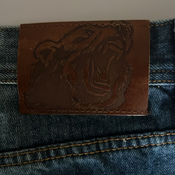 NWT Hustle Gang Over Everything Shorts Men’s Blue Rendezvous Denim Size: 42 - Picture 5 of 9